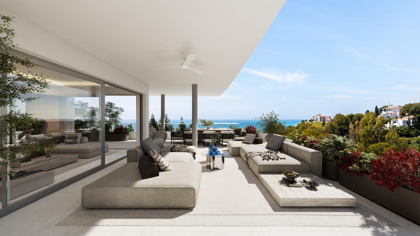 Huoneisto Benalmadena, Malaga, Espanja 4 makuuhuonetta, 204 m2 No. 135476
