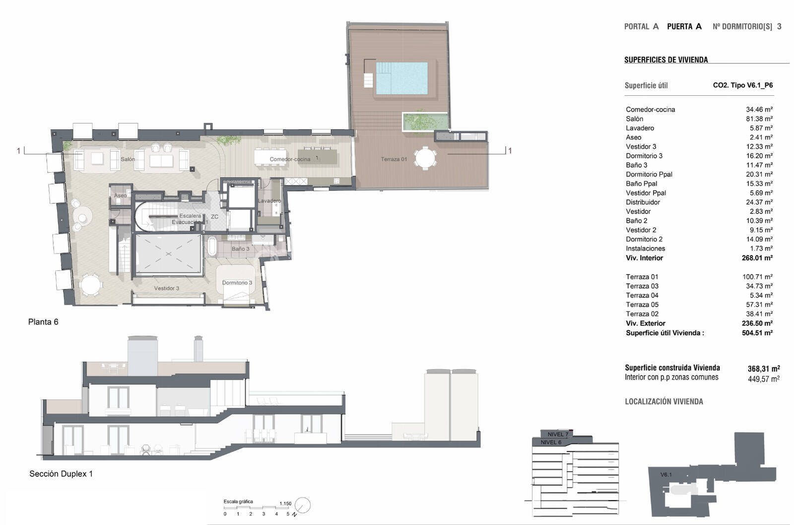 Apartament w Barcelona, Hiszpania 2 sypialnie, 123 mkw. nr 142681