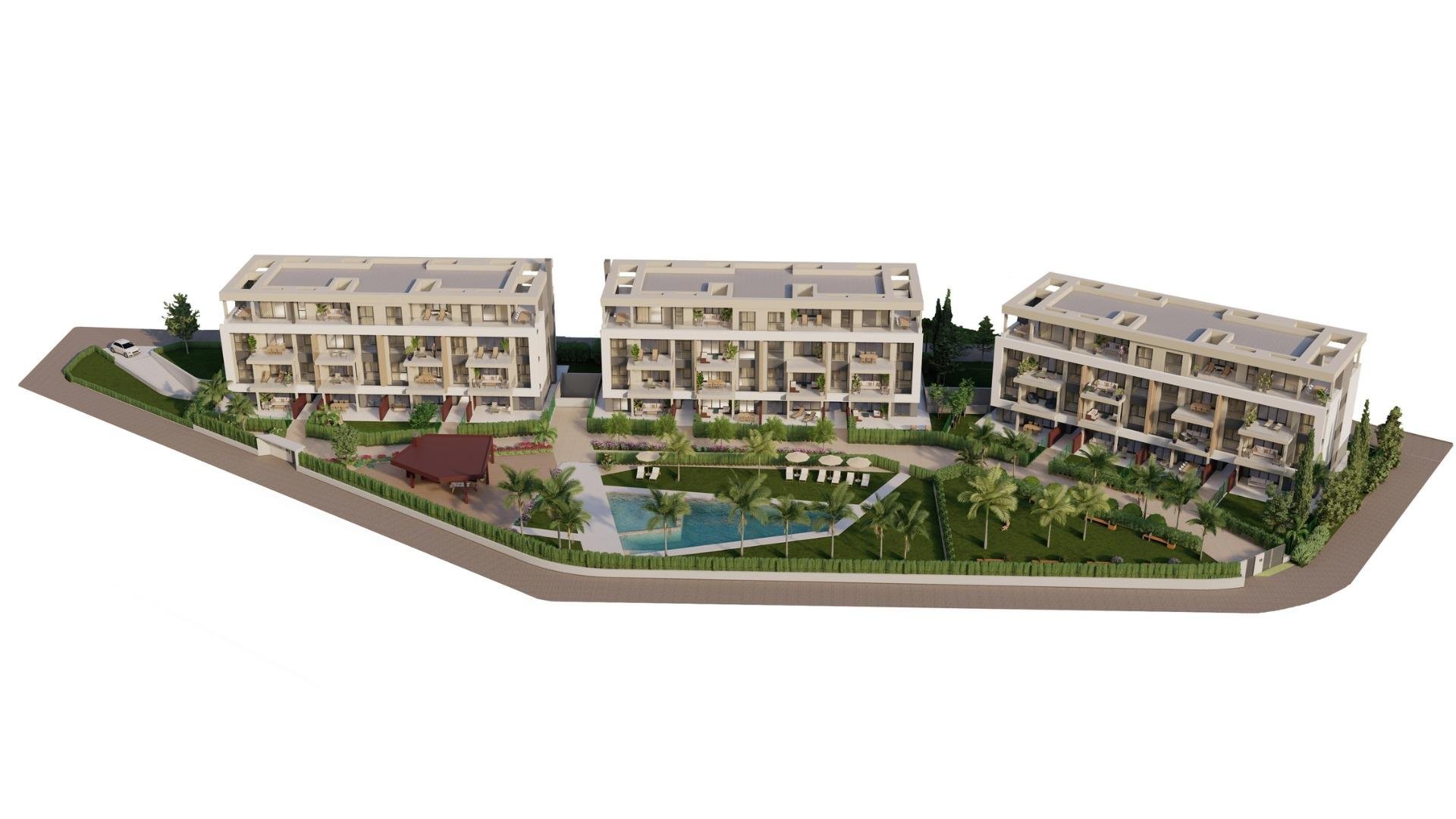 Huoneisto Torre-Pacheco, Murcia, Espanja 3 makuuhuonetta, 109 m2 No. 133908