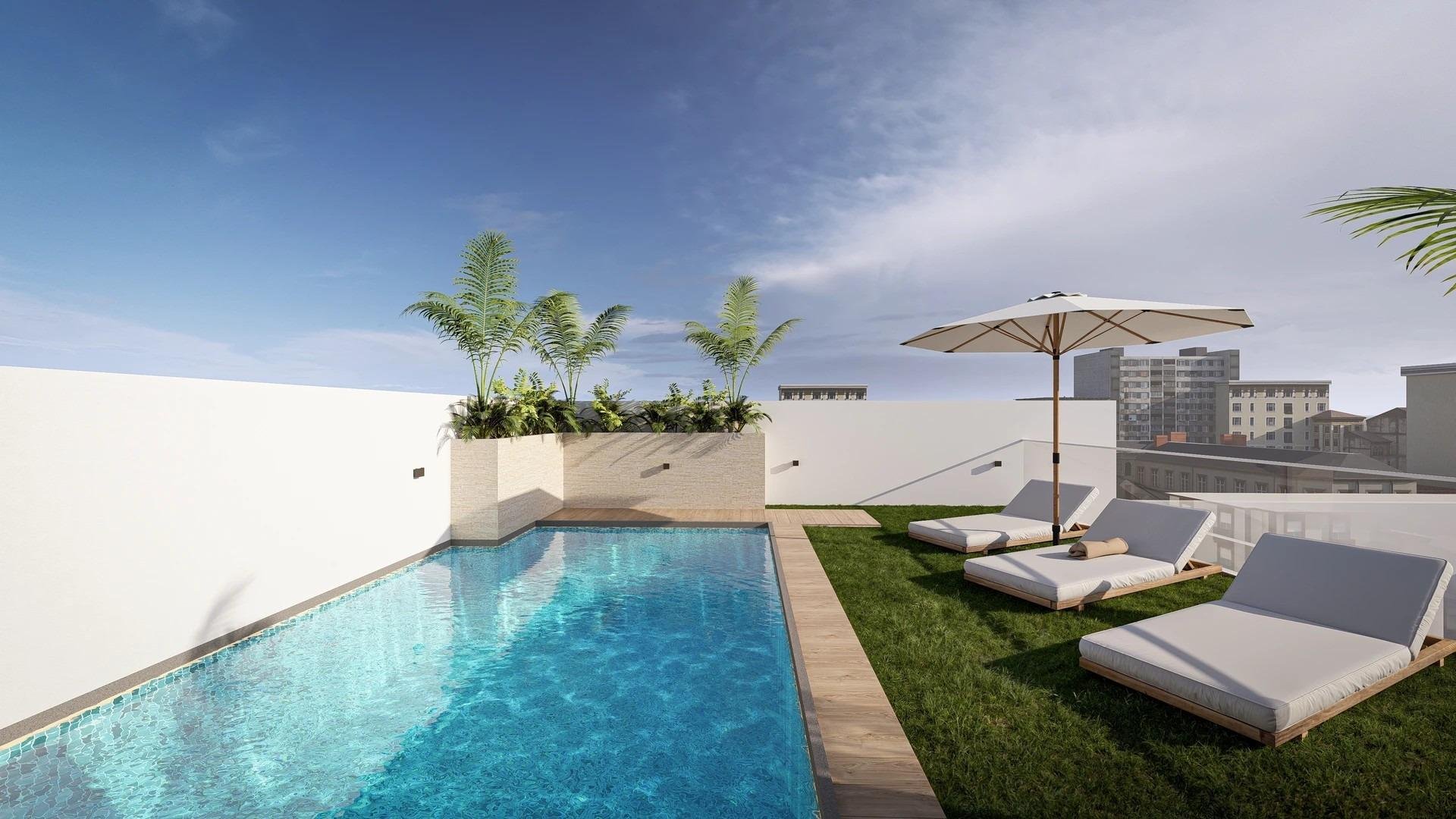 Apartment in Torrevieja, Alicante, Spain 27 sq.m. No. 193597