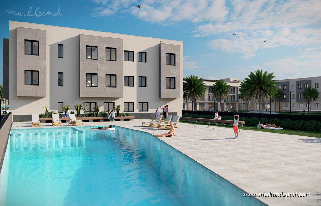 Wohnung in Torre-Pacheco, Murcia, Spanien 3 Schlafzimmer, 107 m2 Nr. 108921
