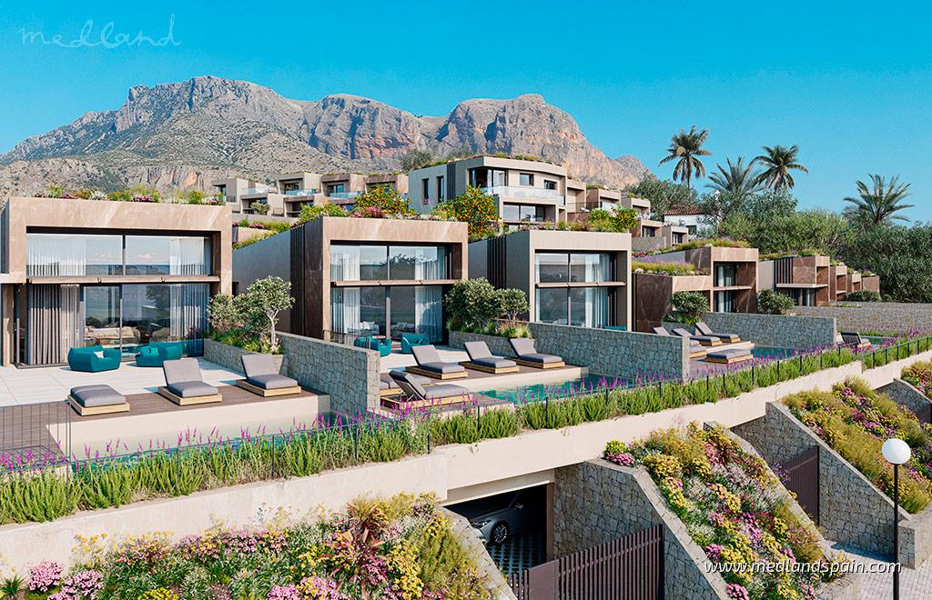 Villa in La Nucia, Alicante, Spain 3 bedrooms, 145 sq.m. No. 148471
