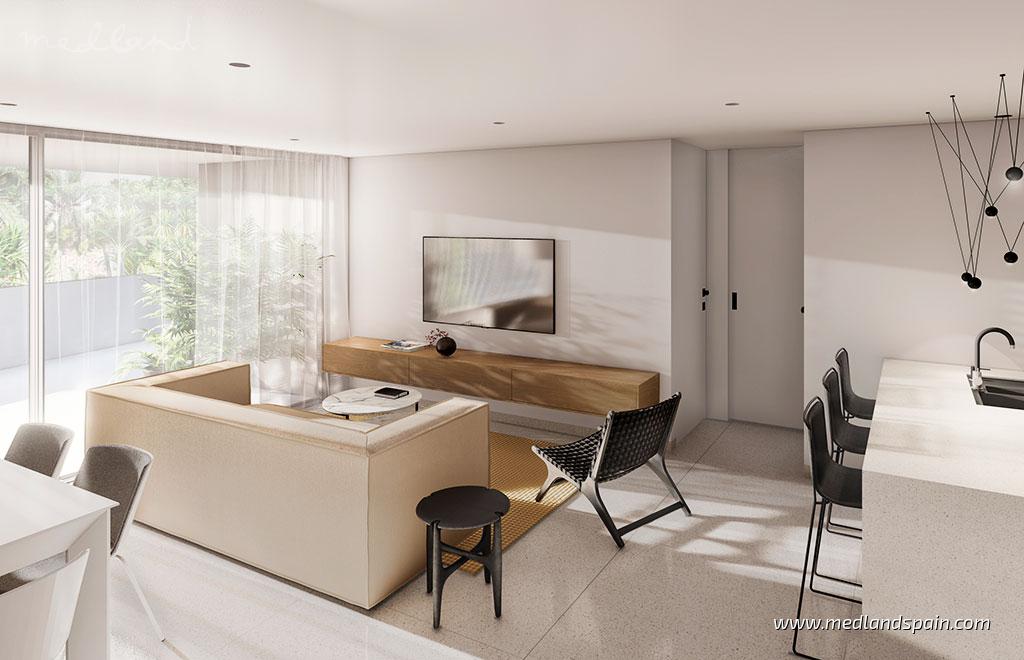 Dzīvoklis Guardamar del Segura, Alicante, Spānijā 2 istabas, 78 m2 Nr. 148470