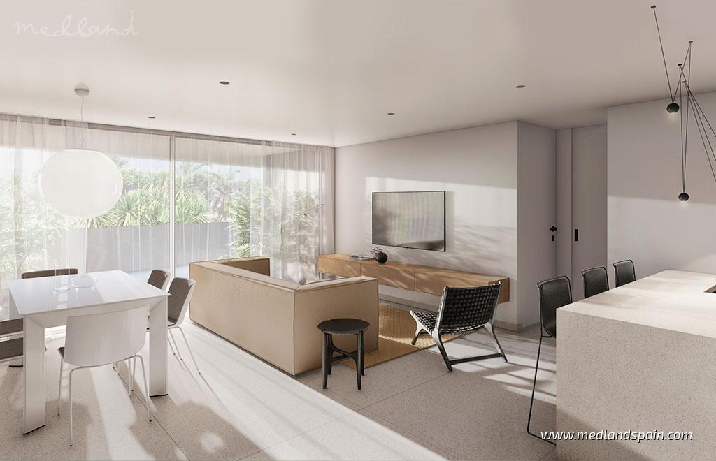 Dzīvoklis Guardamar del Segura, Alicante, Spānijā 2 istabas, 78 m2 Nr. 148470