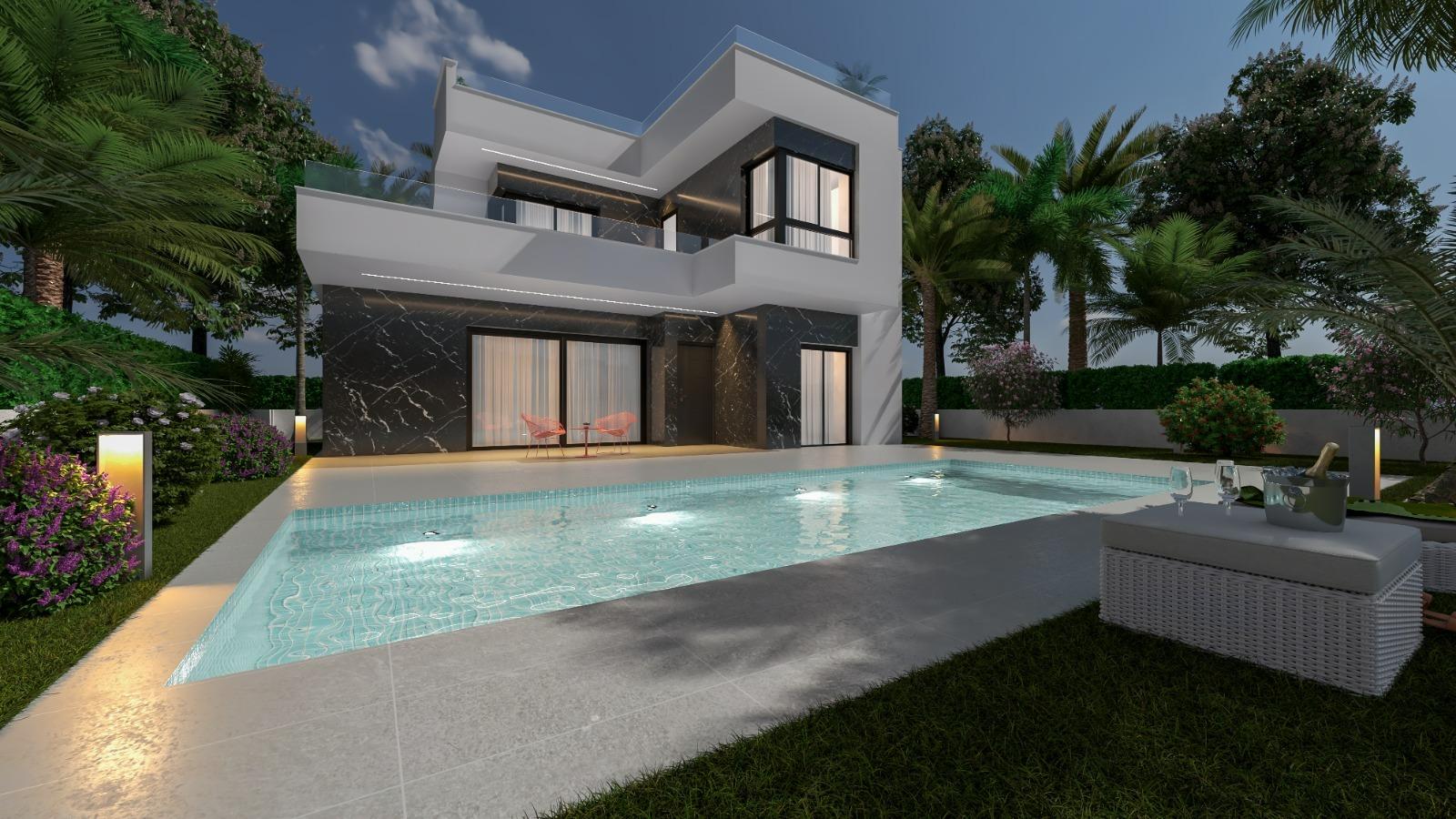 Villa in Rojales, Alicante, Spain 3 bedrooms, 140 sq.m. No. 165311
