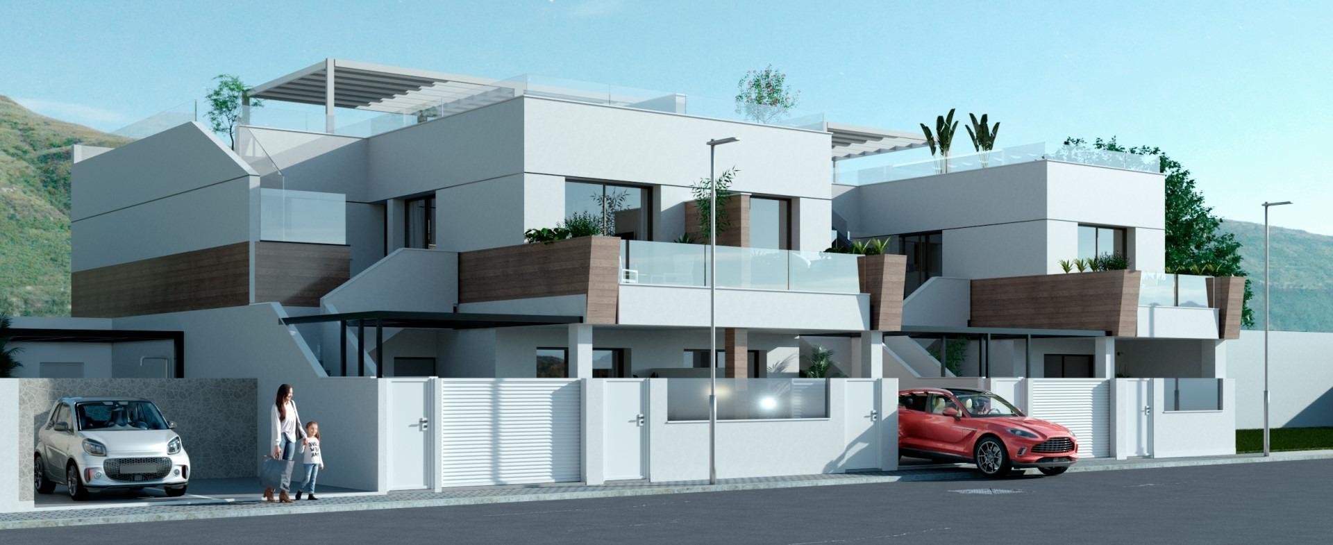 Bungalo Torre de la Horadada, Alicante, Spānijā 2 istabas, 75 m2 Nr. 165308