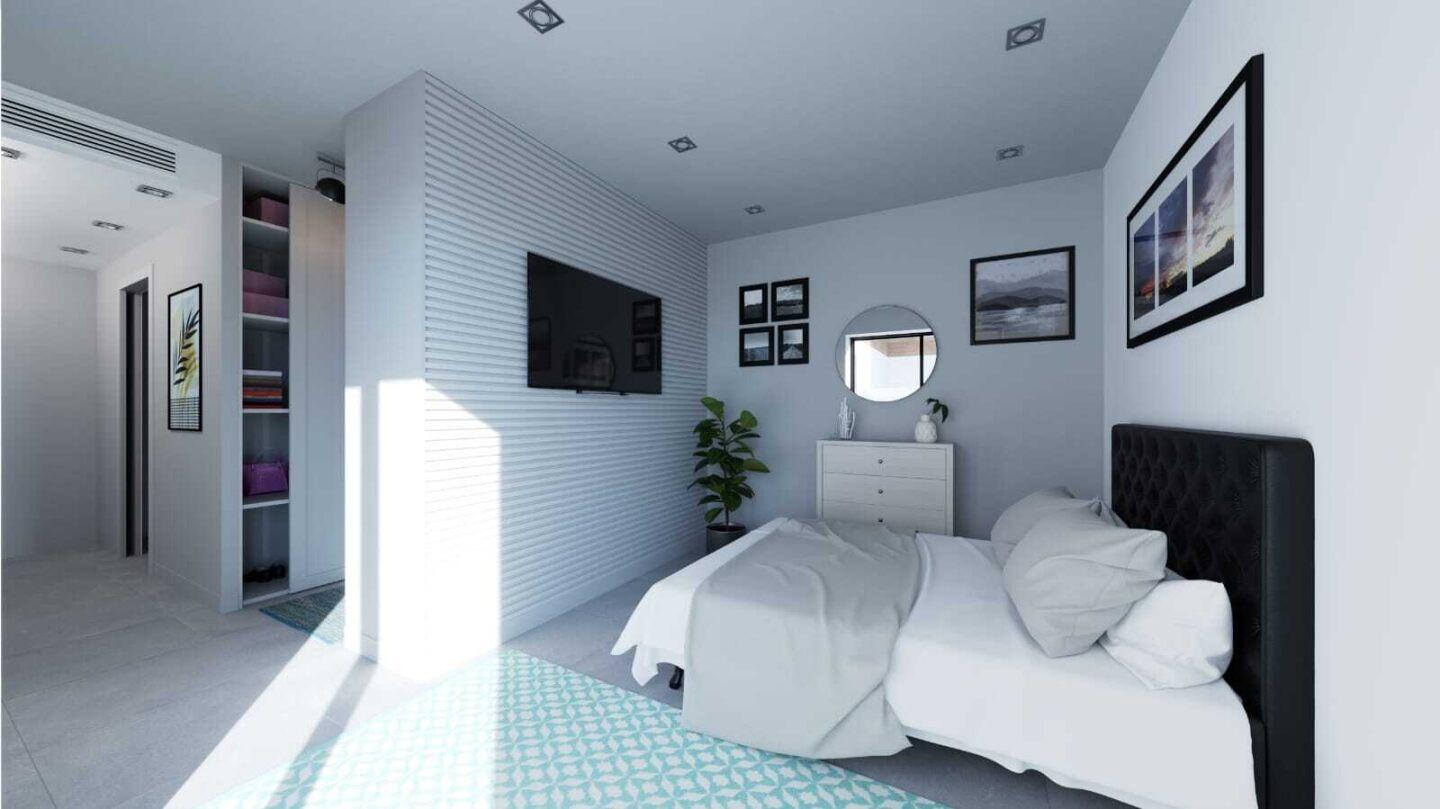 Bungalo Torre de la Horadada, Alicante, Spānijā 2 istabas, 75 m2 Nr. 165308