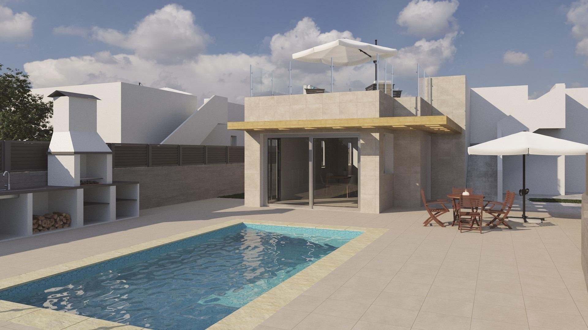 Villa à La Alberca, Alicante, Espagne 3 chambres, 106 m2 No. 165312