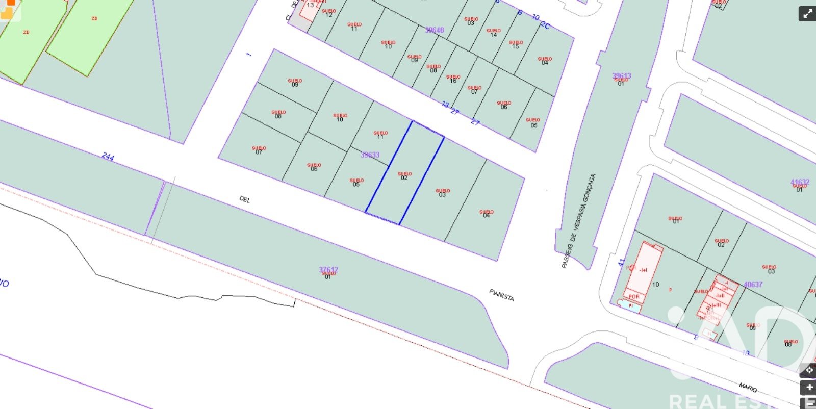 Land plot à Sagunto, Valencia, Espagne 643 m2 No. 173262