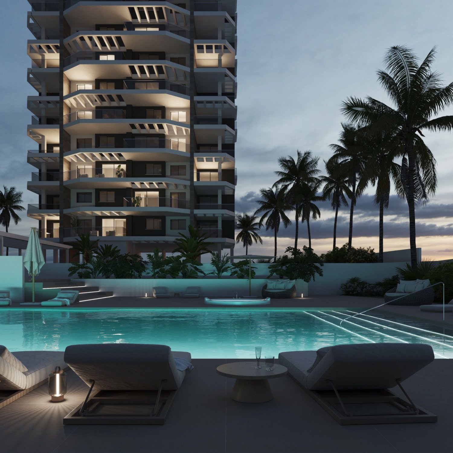 Apartamento en Calpe, Alicante, España 3 dormitorios,  No. 187017