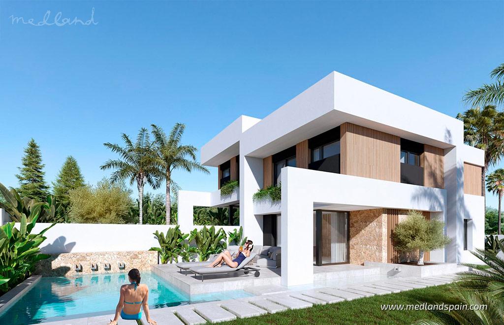Villa i Alicante, Spanien 3 sovrum, 140 kvm. Nr. 181848