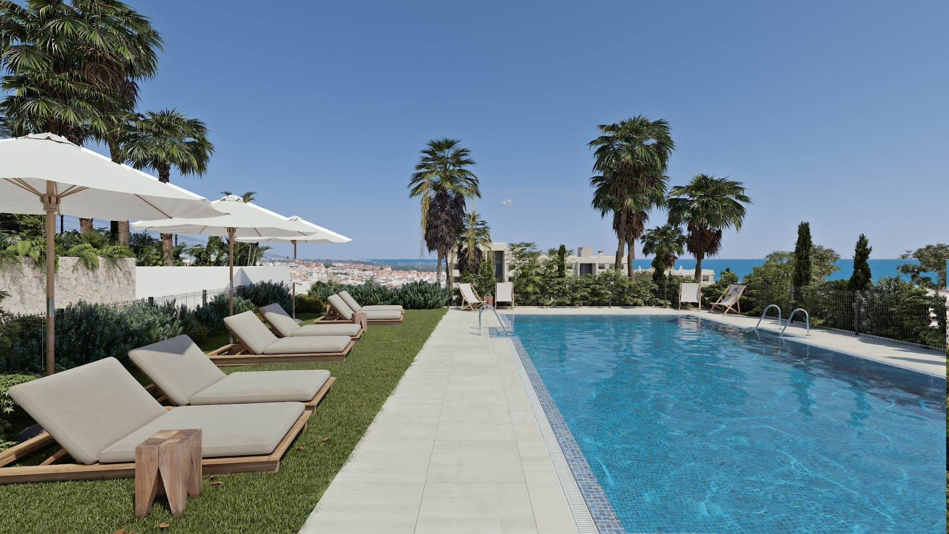 Dzīvoklis Estepona, Malaga, Spānijā 2 istabas, 101 m2 Nr. 169529