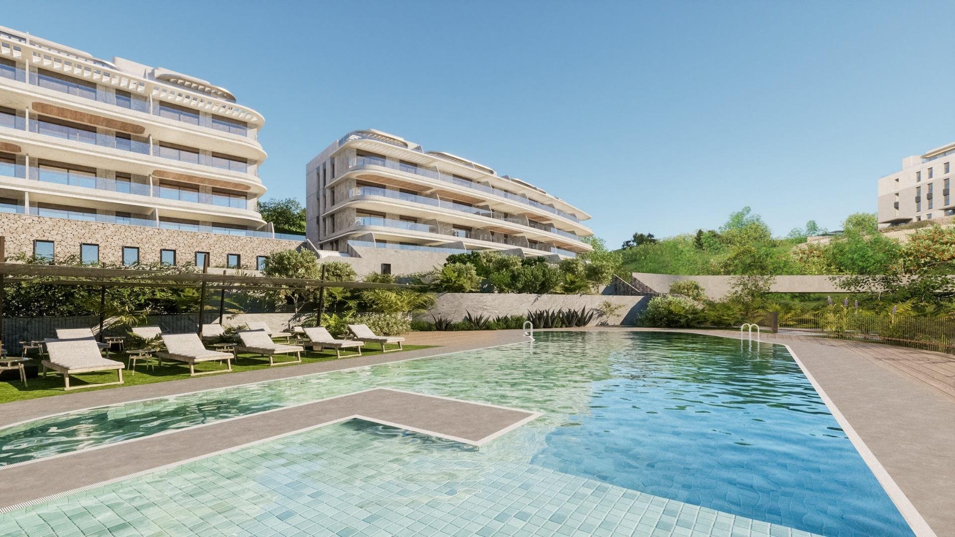 Apartment in Mijas, Malaga, Spain 2 bedrooms, 87 sq.m. No. 169531