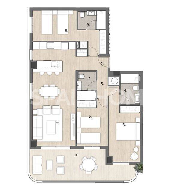 Penthouse w Velez-Malaga, Malaga, Hiszpania 3 sypialnie, 114 mkw. nr 167631