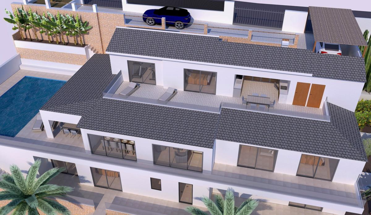 Villa in Javea, Alicante, Spain 5 bedrooms, 320 sq.m. No. 149158