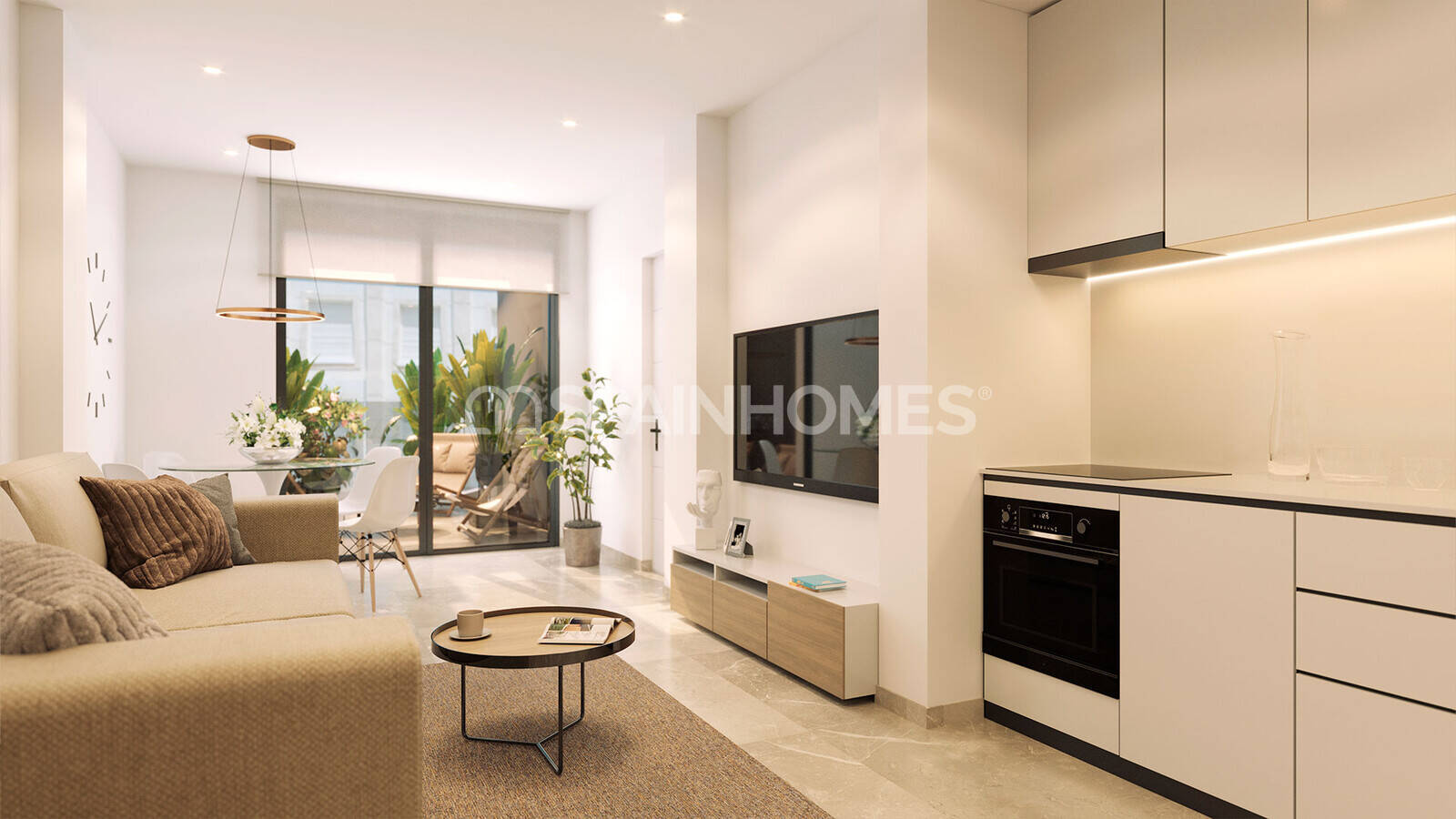 Apartment à Torrevieja, Alicante, Espagne 1 chambre, 62 m2 No. 147509