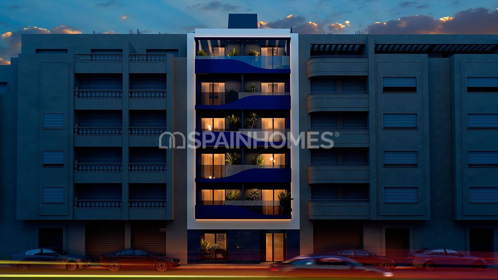 Apartment à Torrevieja, Alicante, Espagne 1 chambre, 62 m2 No. 147509