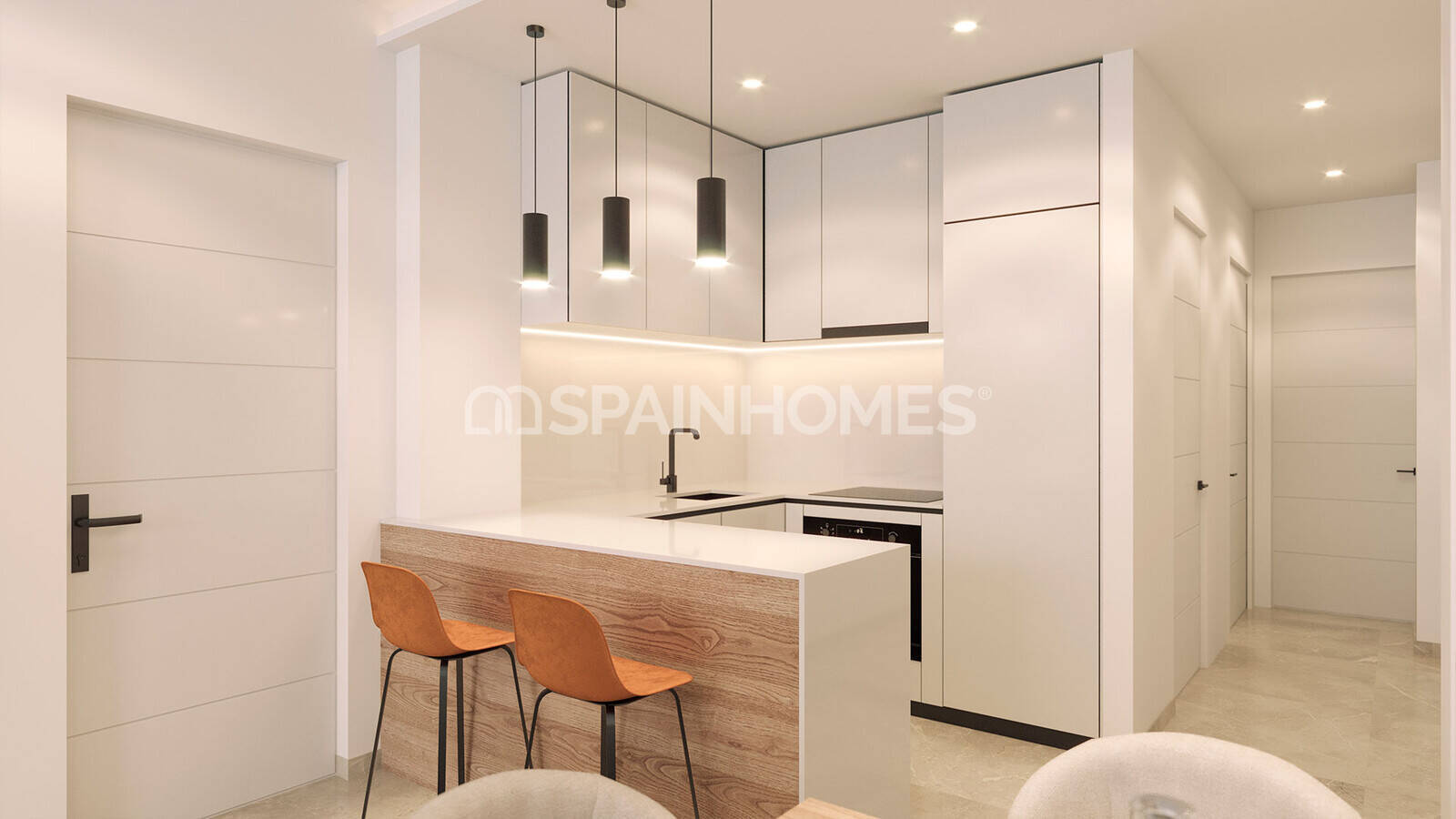 Apartment à Torrevieja, Alicante, Espagne 1 chambre, 62 m2 No. 147509
