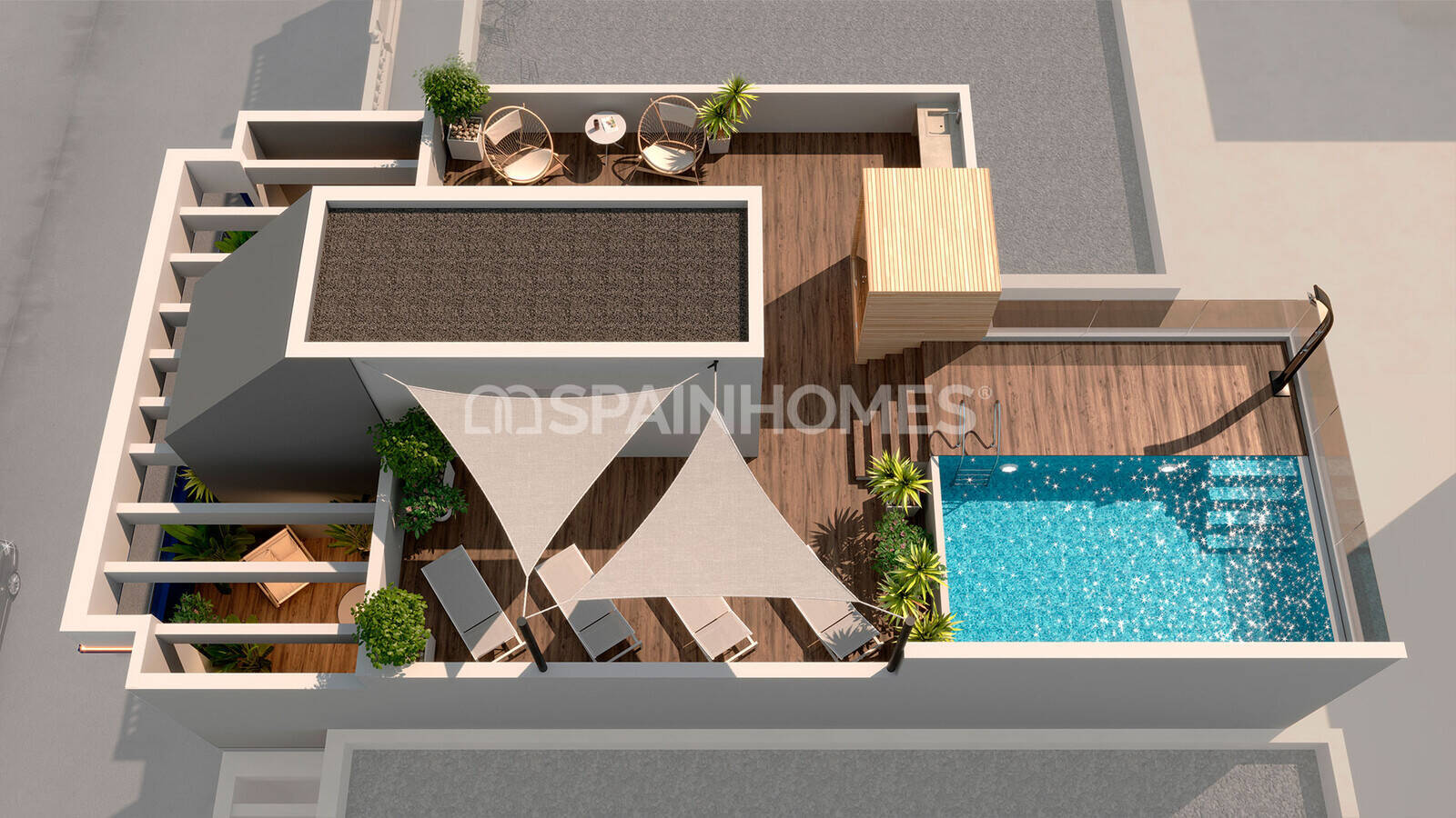 Apartment à Torrevieja, Alicante, Espagne 1 chambre, 62 m2 No. 147509