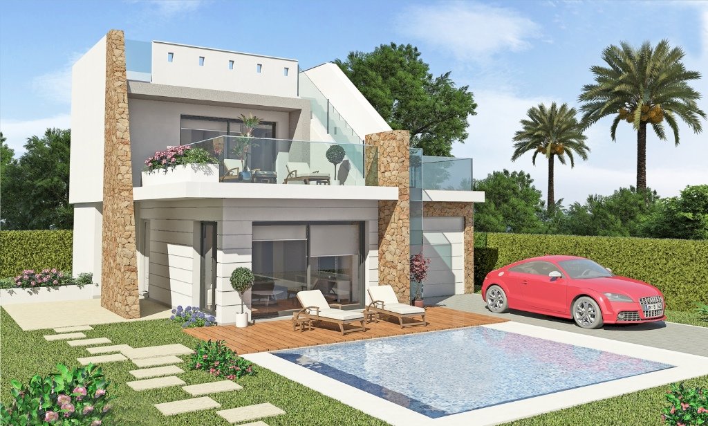 Villa Los Alcazares, Murcia, Spānijā 3 istabas, 121 m2 Nr. 144711