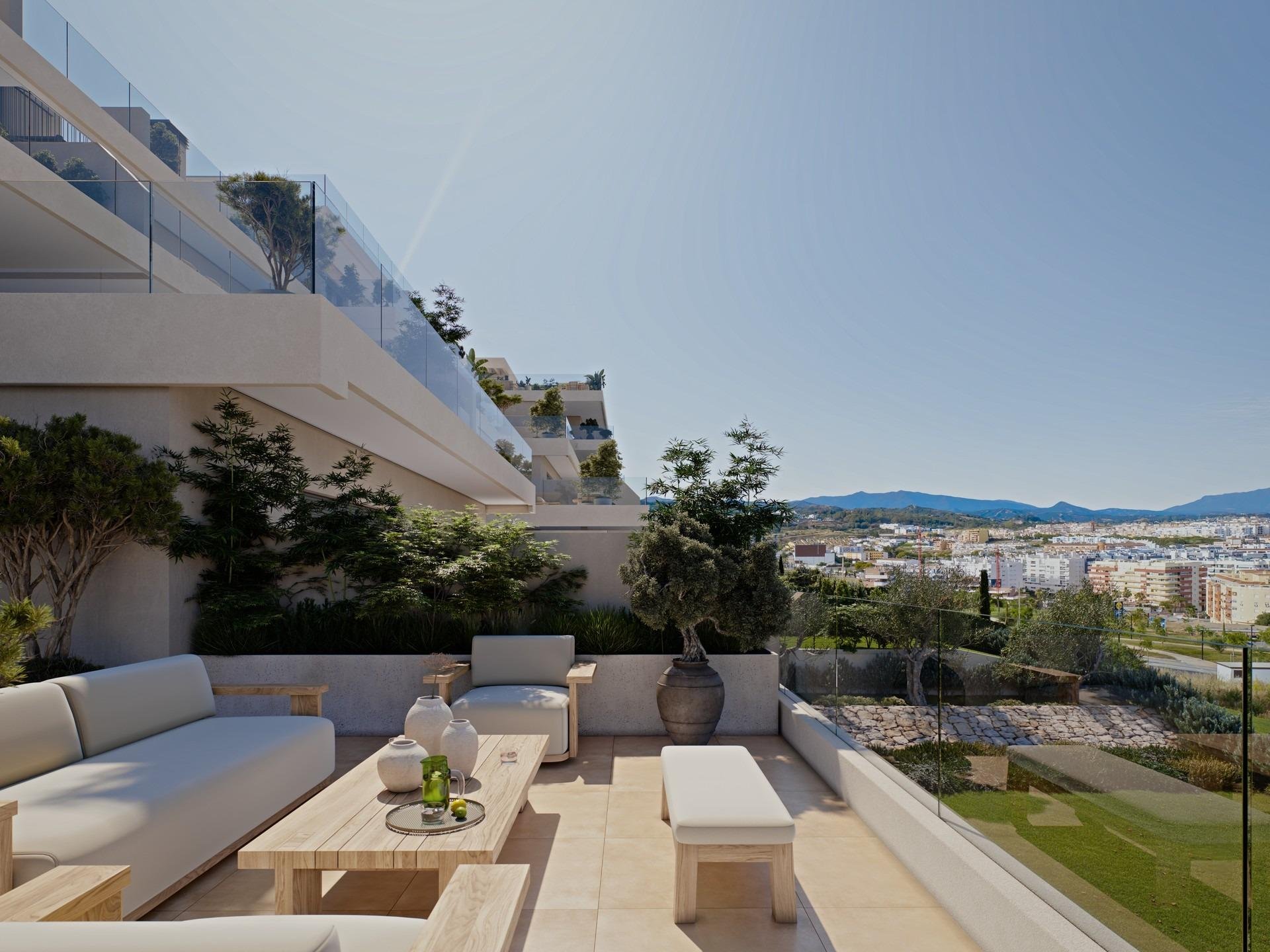 Lägenhet i Estepona, Malaga, Spanien 2 sovrum, 137 kvm. Nr. 169340
