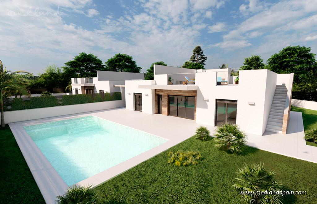 Villa in Torre-Pacheco, Murcia, Spain 4 bedrooms, 140 sq.m. No. 63789