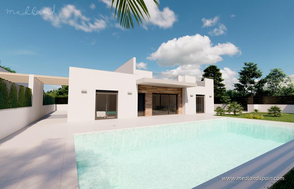 Villa in Torre-Pacheco, Murcia, Spain 4 bedrooms, 140 sq.m. No. 63789