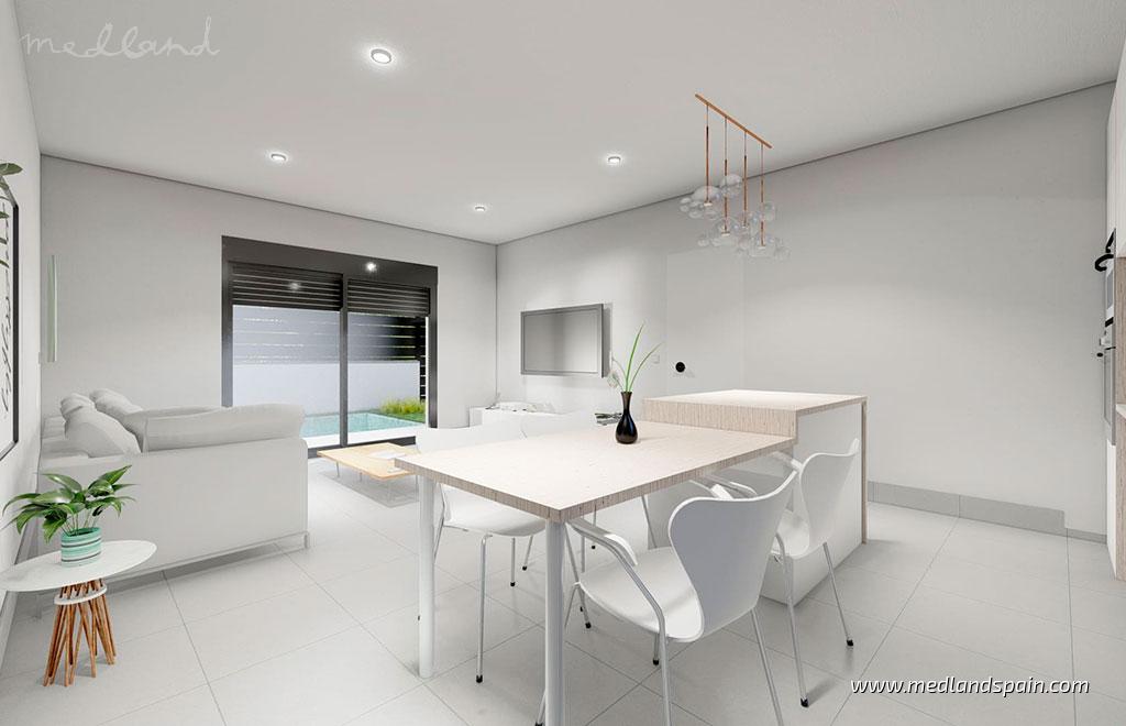 Villa in Torre-Pacheco, Murcia, Spain 4 bedrooms, 140 sq.m. No. 63789