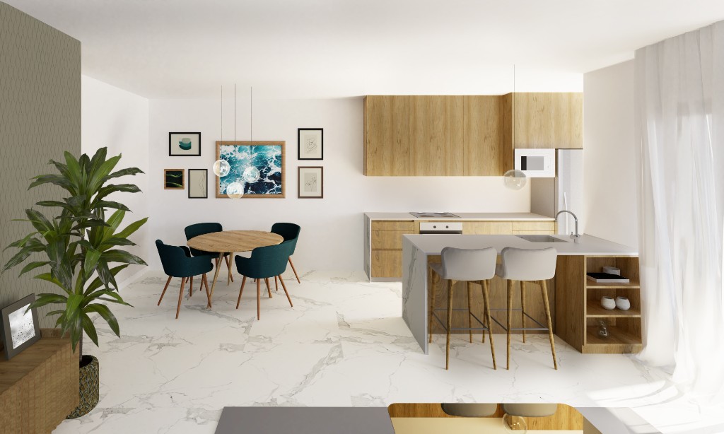 Huoneisto Guardamar del Segura, Alicante, Espanja 3 makuuhuonetta, 101 m2 No. 144893