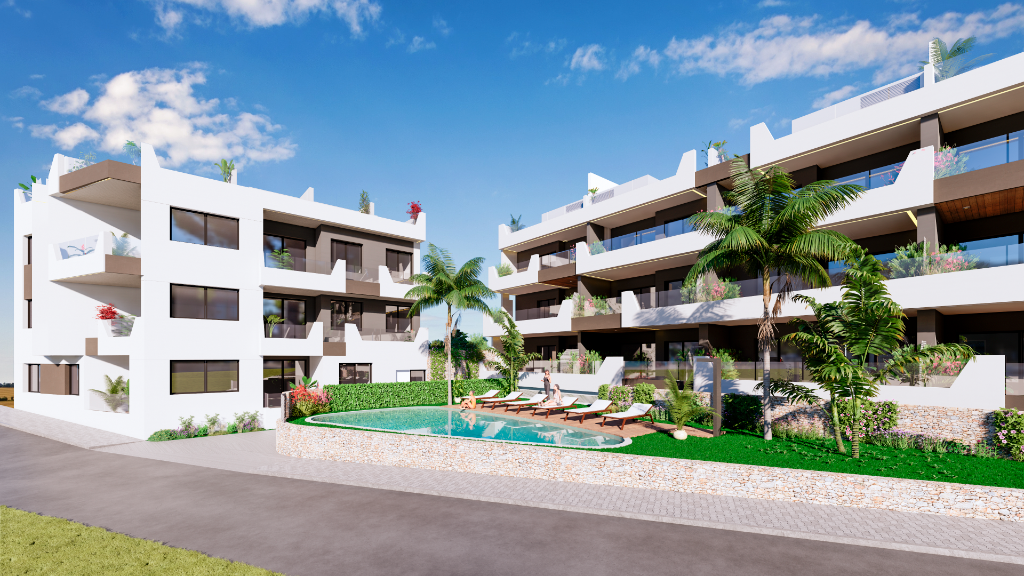 Dzīvoklis Benijofar, Alicante, Spānijā 3 istabas, 125 m2 Nr. 144892
