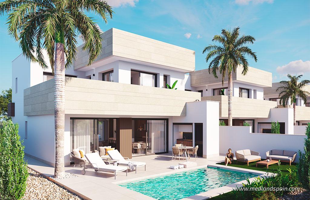 Villa Santiago de la Ribera, Murcia, Spānijā 3 istabas, 147 m2 Nr. 142855
