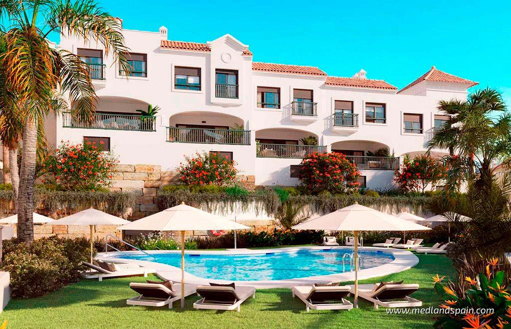 Townhouse in Estepona, Malaga, Spain 3 bedrooms, 262 sq.m. No. 142858