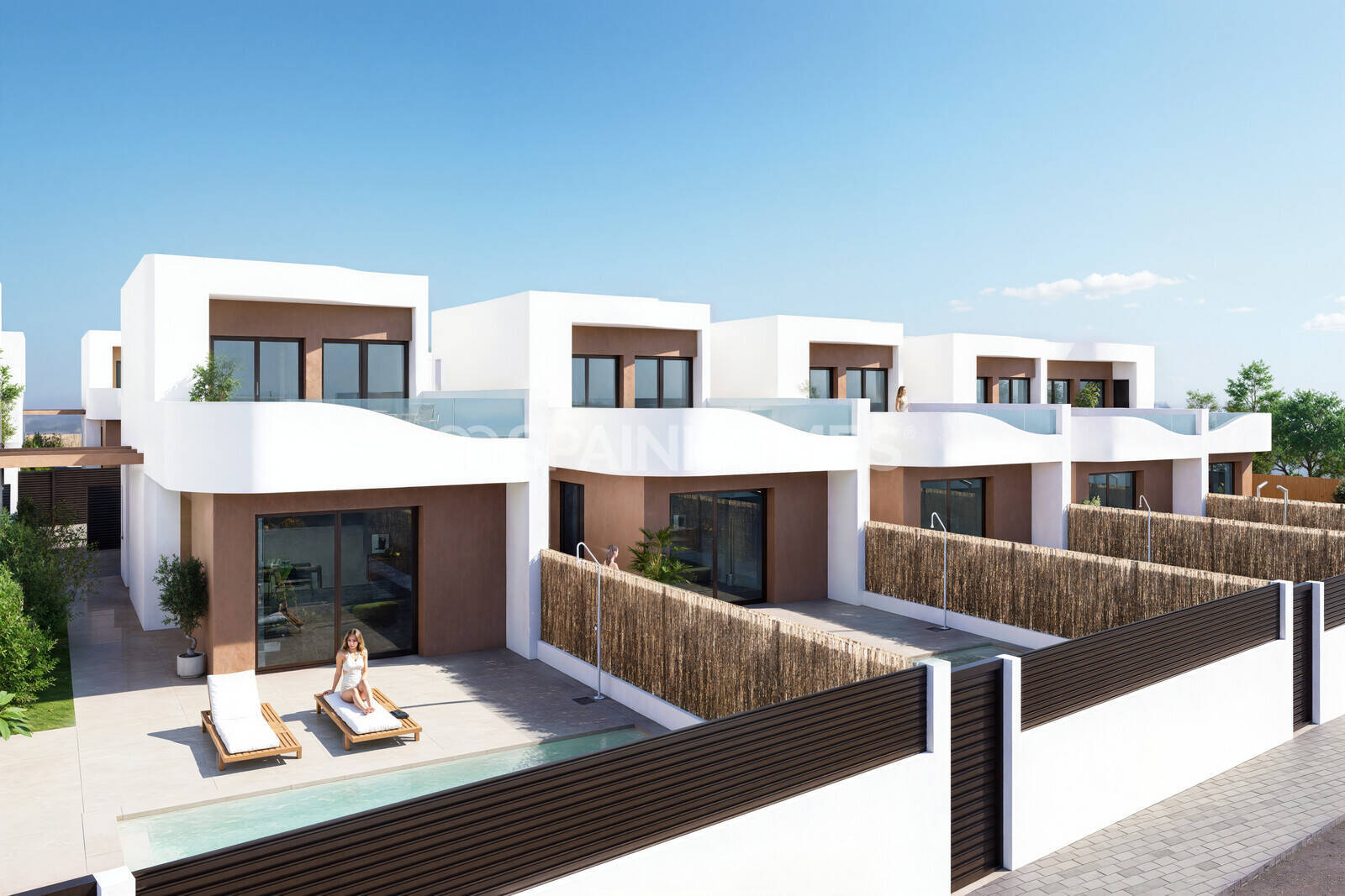 Villa in Los Montesinos, Alicante, Spanien 3 Schlafzimmer, 129 m2 Nr. 166862