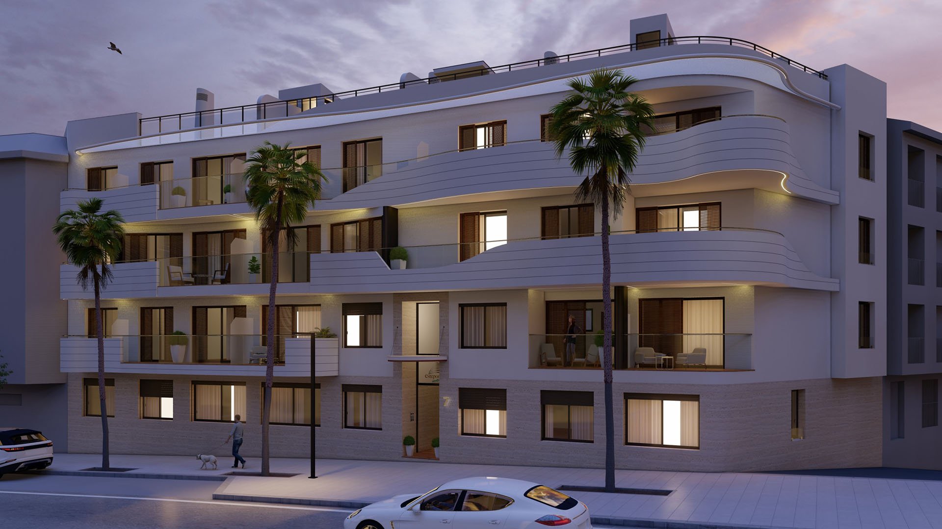Appartamento in Ventura Estepona, Estepona, Malaga, Spagna 2 camere da letto, 77.03 mq. N° 70741