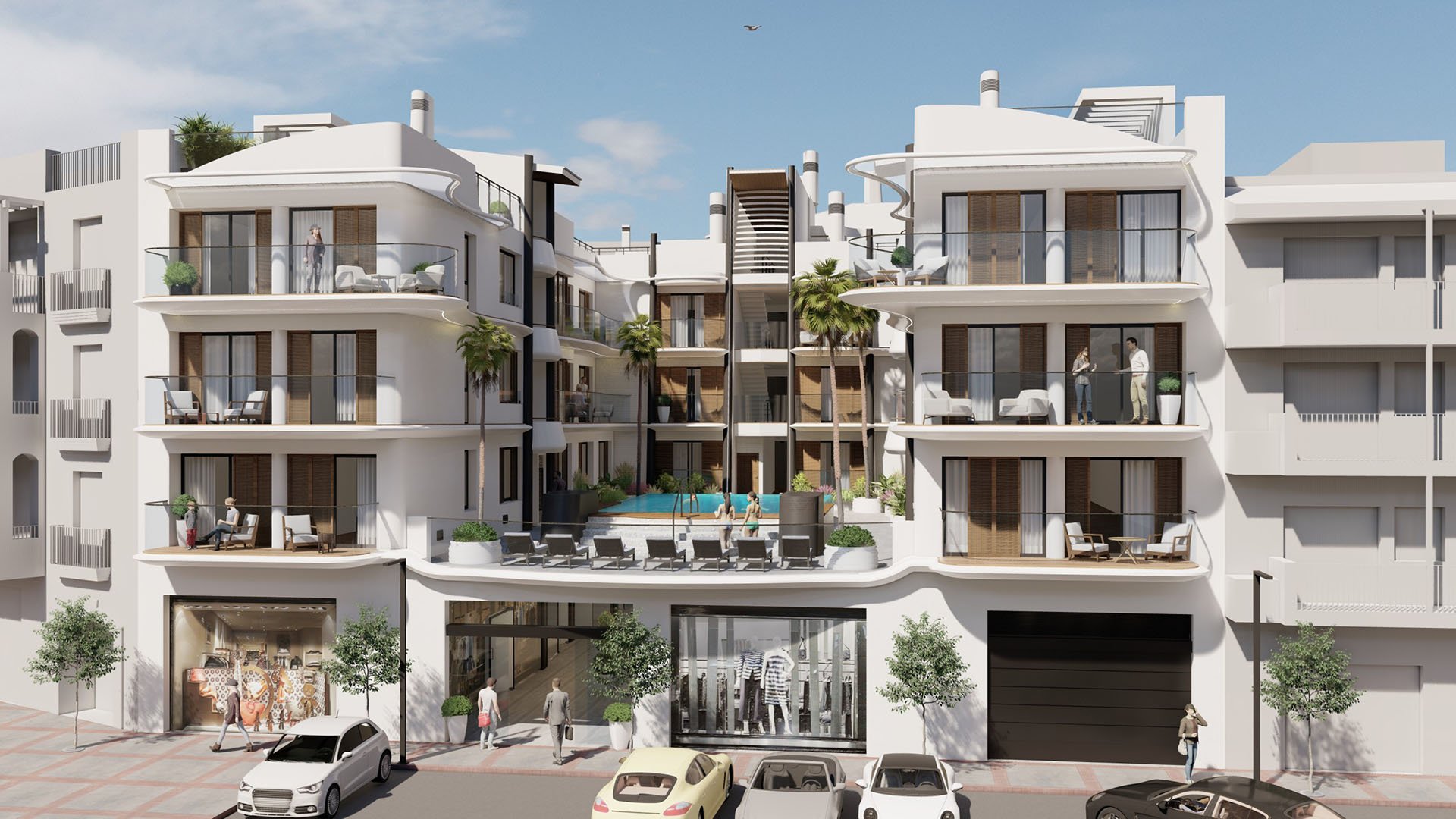 Appartamento in Ventura Estepona, Estepona, Malaga, Spagna 2 camere da letto, 77.03 mq. N° 70741