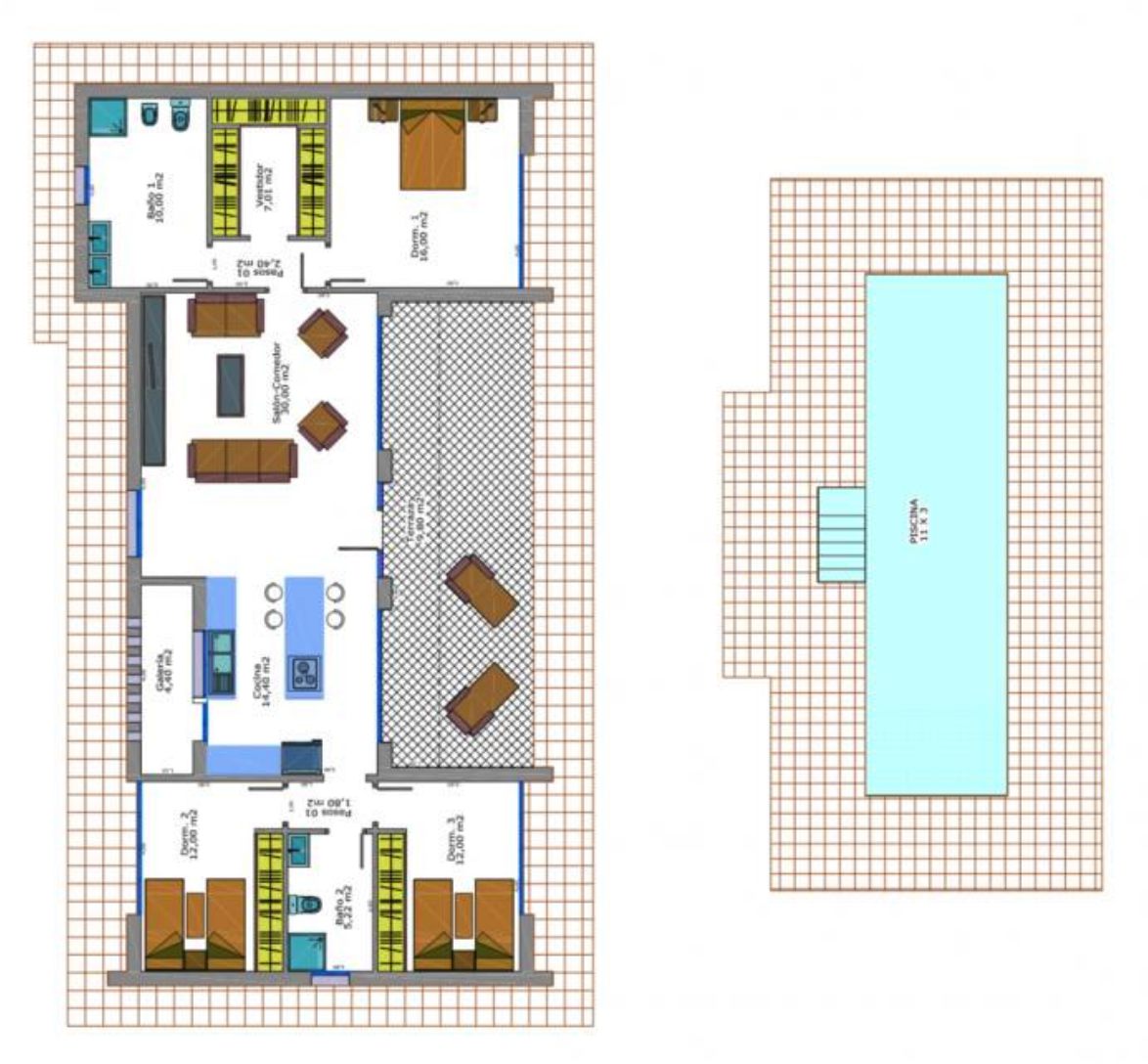 Villa in Pinoso, Alicante, Spain 3 bedrooms, 150 sq.m. No. 81050