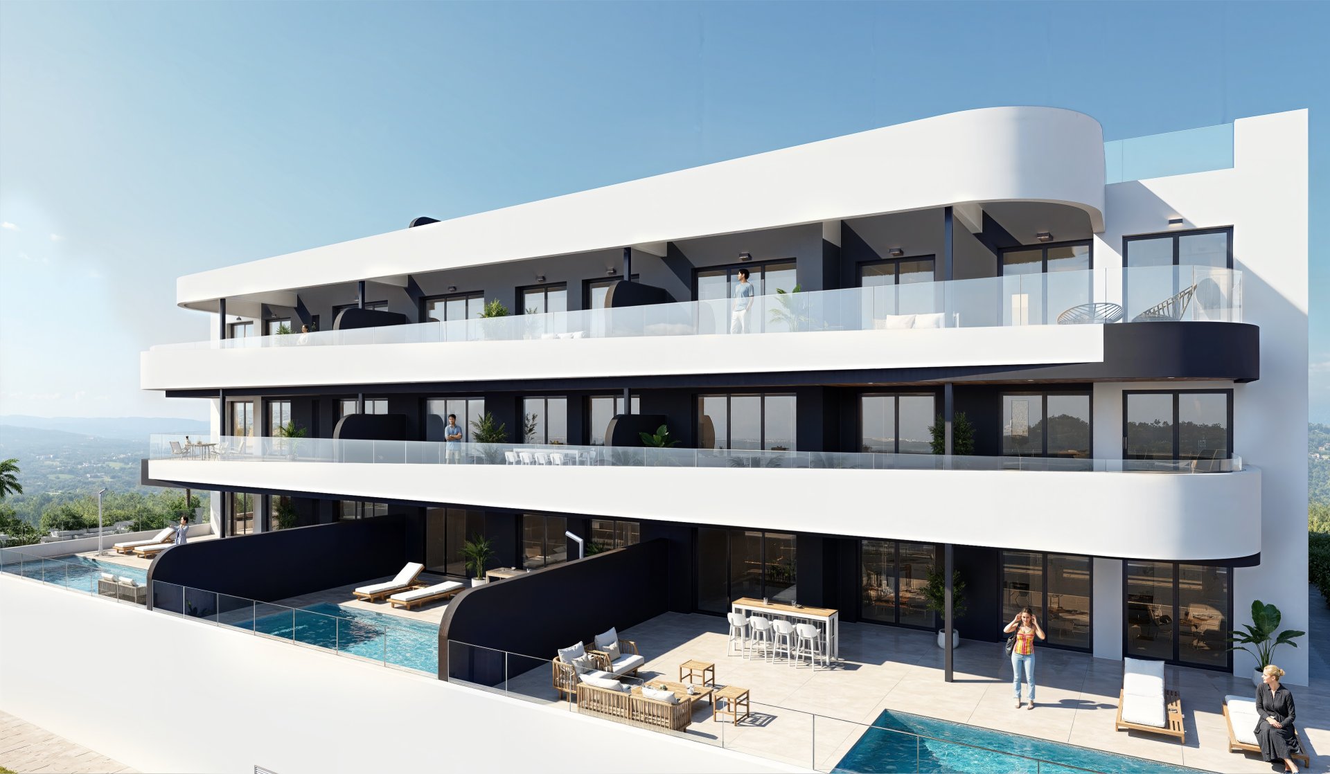 Appartamento a Los Alcazares, Murcia, Spagna 2 camere da letto, 167 mq. N° 179915