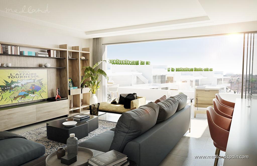 Apartament w Estepona, Malaga, Hiszpania 3 sypialnie, 196 mkw. nr 154384