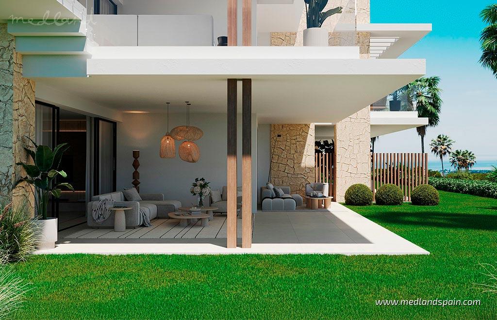 Apartment in Estepona, Malaga, Spain 2 bedrooms, 158 sq.m. No. 154389
