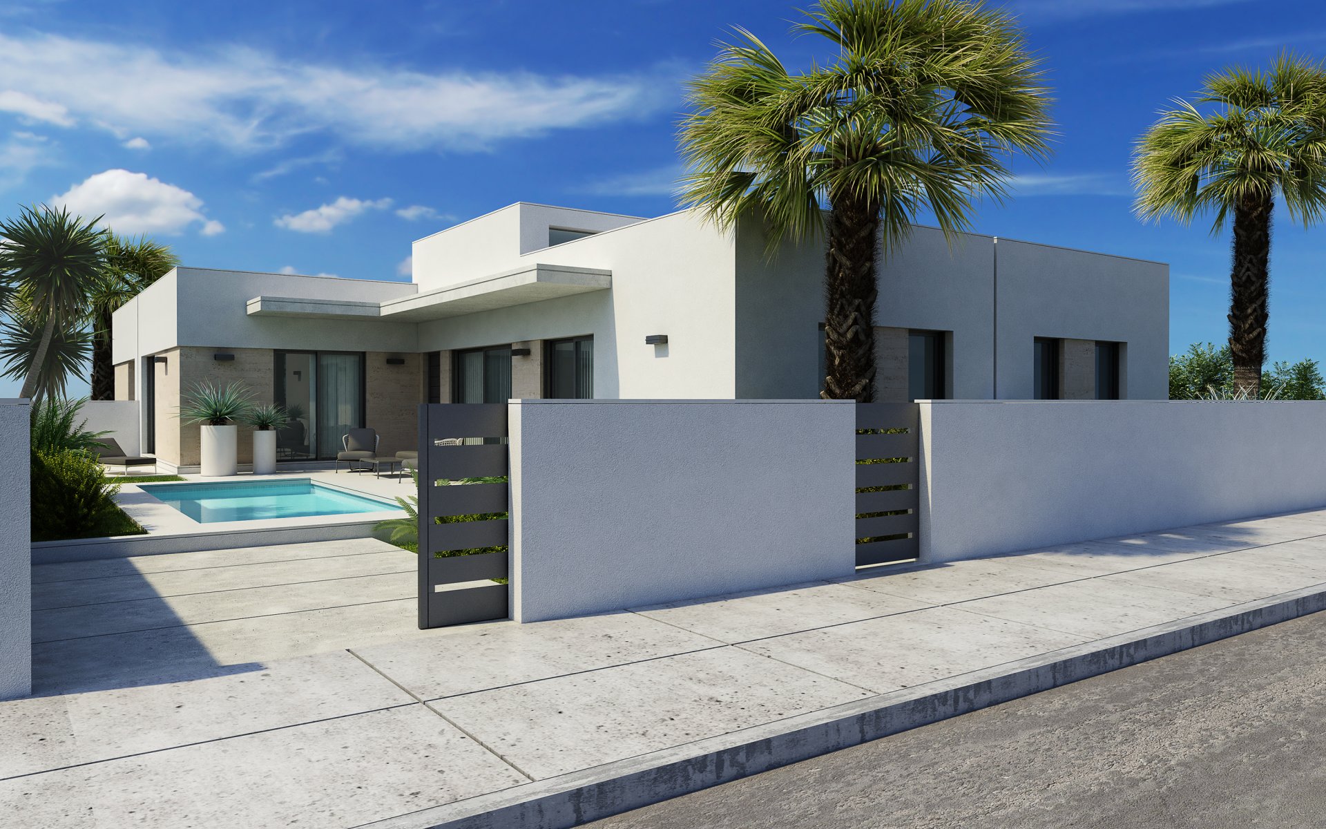 Villa in Daya Nueva, Alicante, Spanien 3 Schlafzimmer,  Nr. 81067