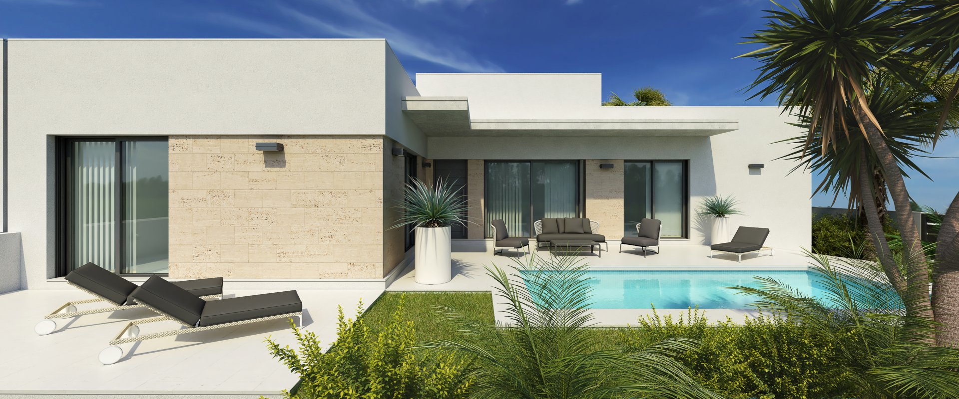 Villa in Daya Nueva, Alicante, Spanien 3 Schlafzimmer,  Nr. 81067