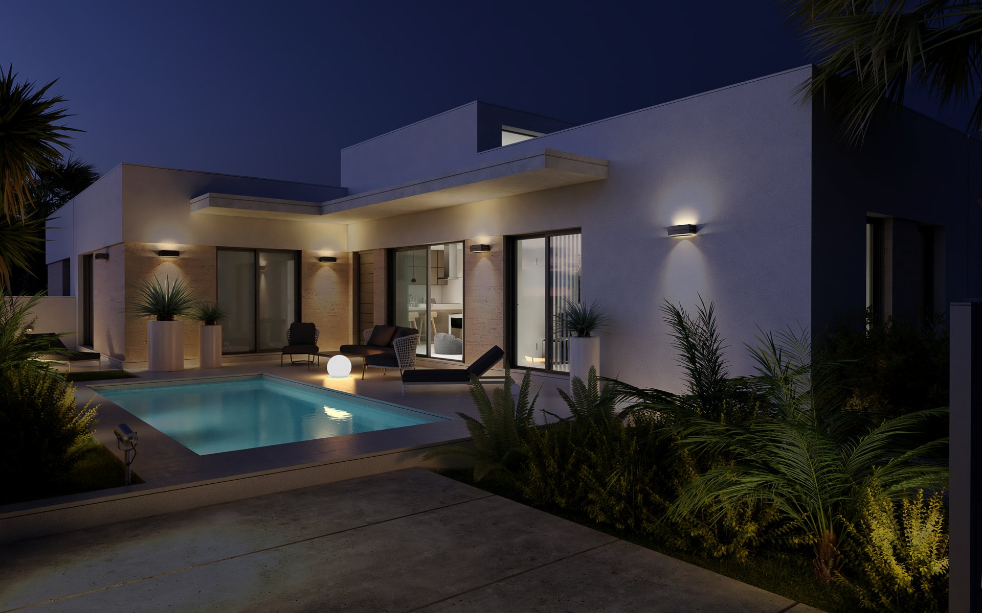 Villa in Daya Nueva, Alicante, Spanien 3 Schlafzimmer,  Nr. 81067