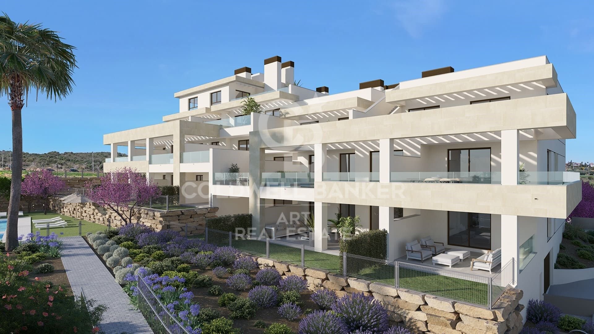Lägenhet i Estepona, Malaga, Spanien 3 sovrum, 151 kvm. Nr. 159802