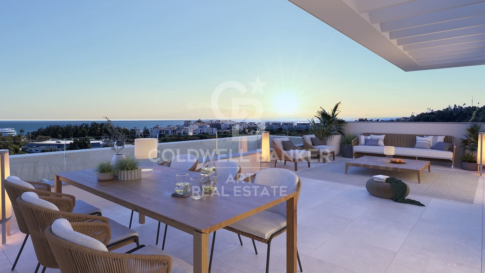 Lägenhet i Estepona, Malaga, Spanien 3 sovrum, 151 kvm. Nr. 159802