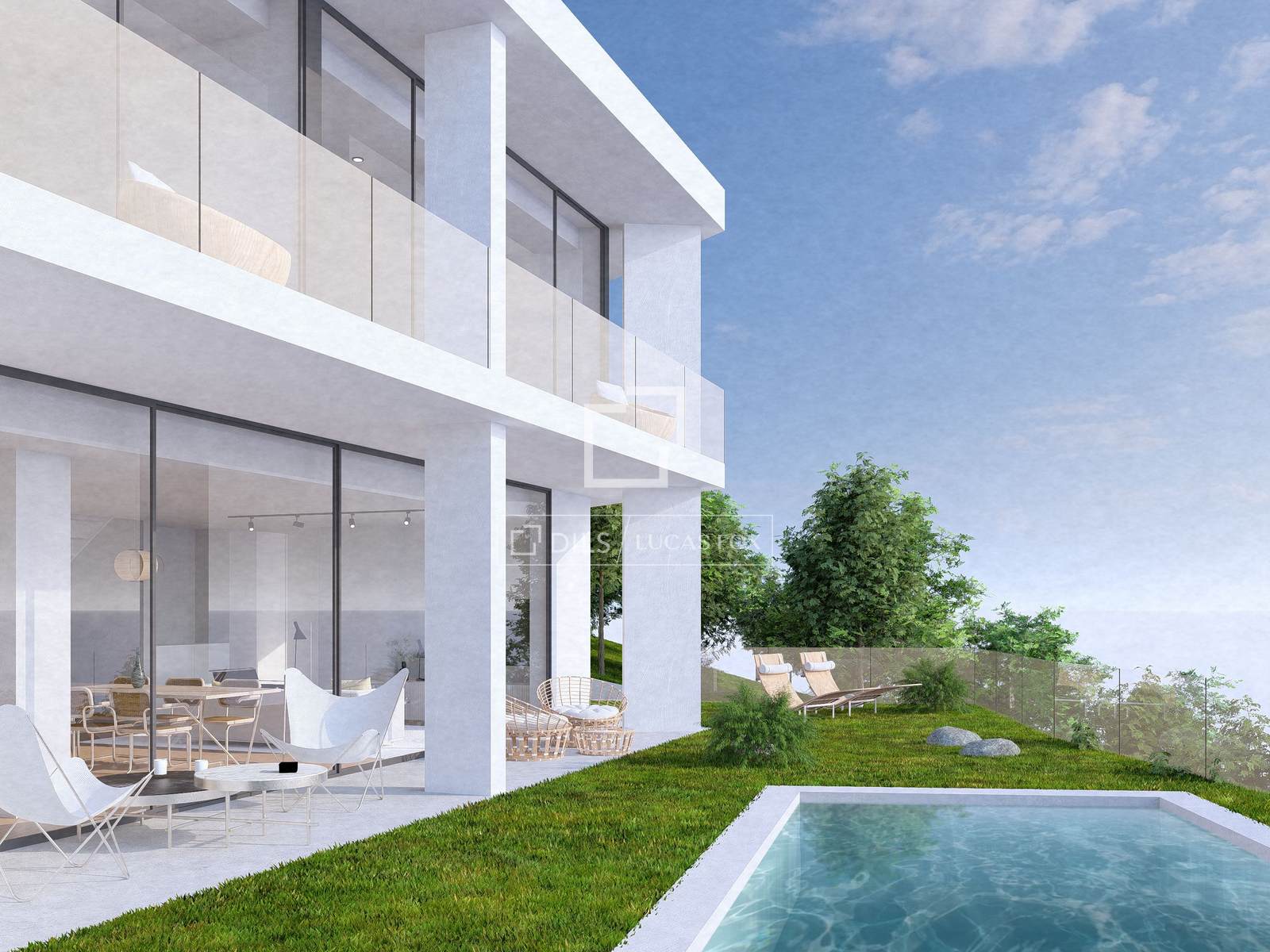 Villa i Premia De Dalt, Barcelona, Spanien 4 sovrum, 356 kvm. Nr. 150361