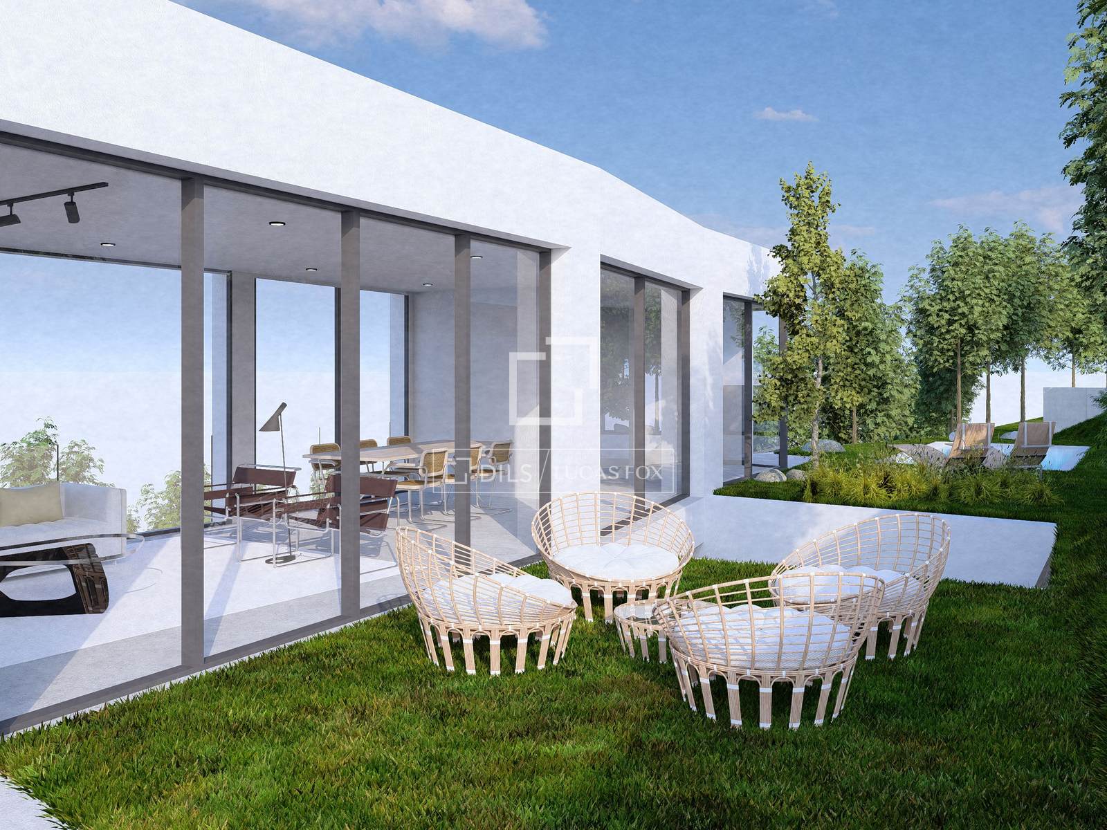 Huvila Premia De Dalt, Barcelona, Espanja 4 makuuhuonetta, 238 m2 No. 150362