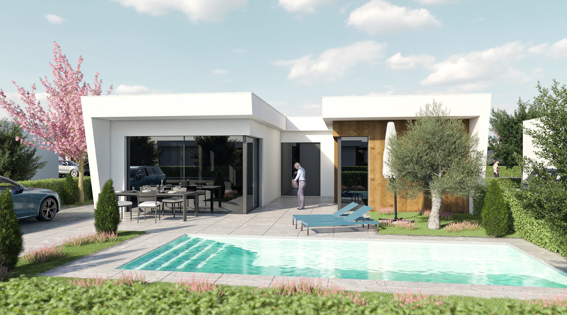 Villa in Murcia, Spain 3 bedrooms, 123 sq.m. No. 188571