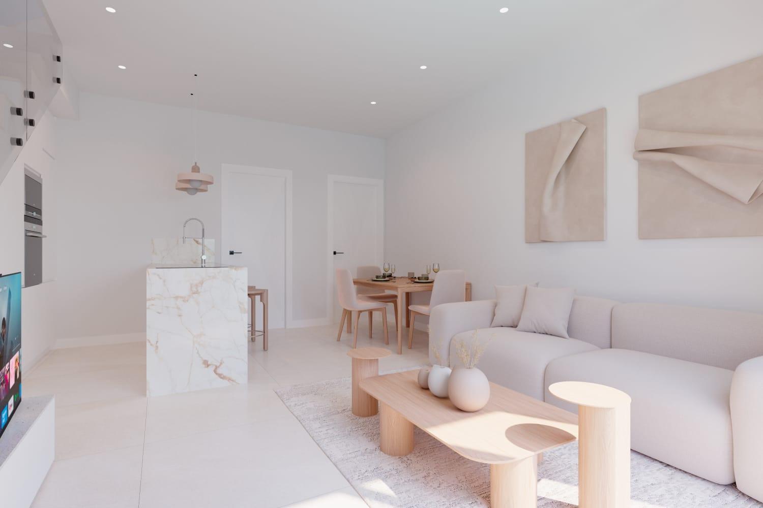 Appartamento a Nueva Torrevieja, Alicante, Spagna 3 camere da letto, 117.69 mq. N° 177536