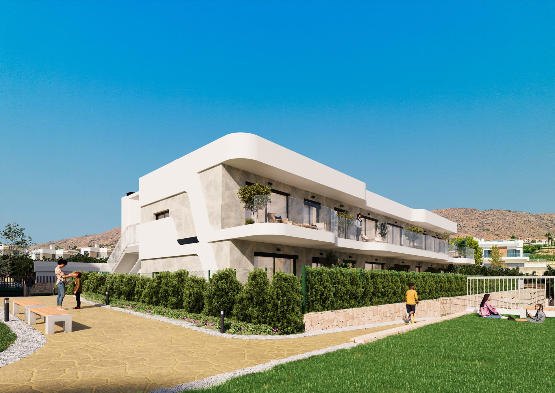 Appartamento a Finestrat, Alicante, Spagna 3 camere da letto, 121 mq. N° 163333