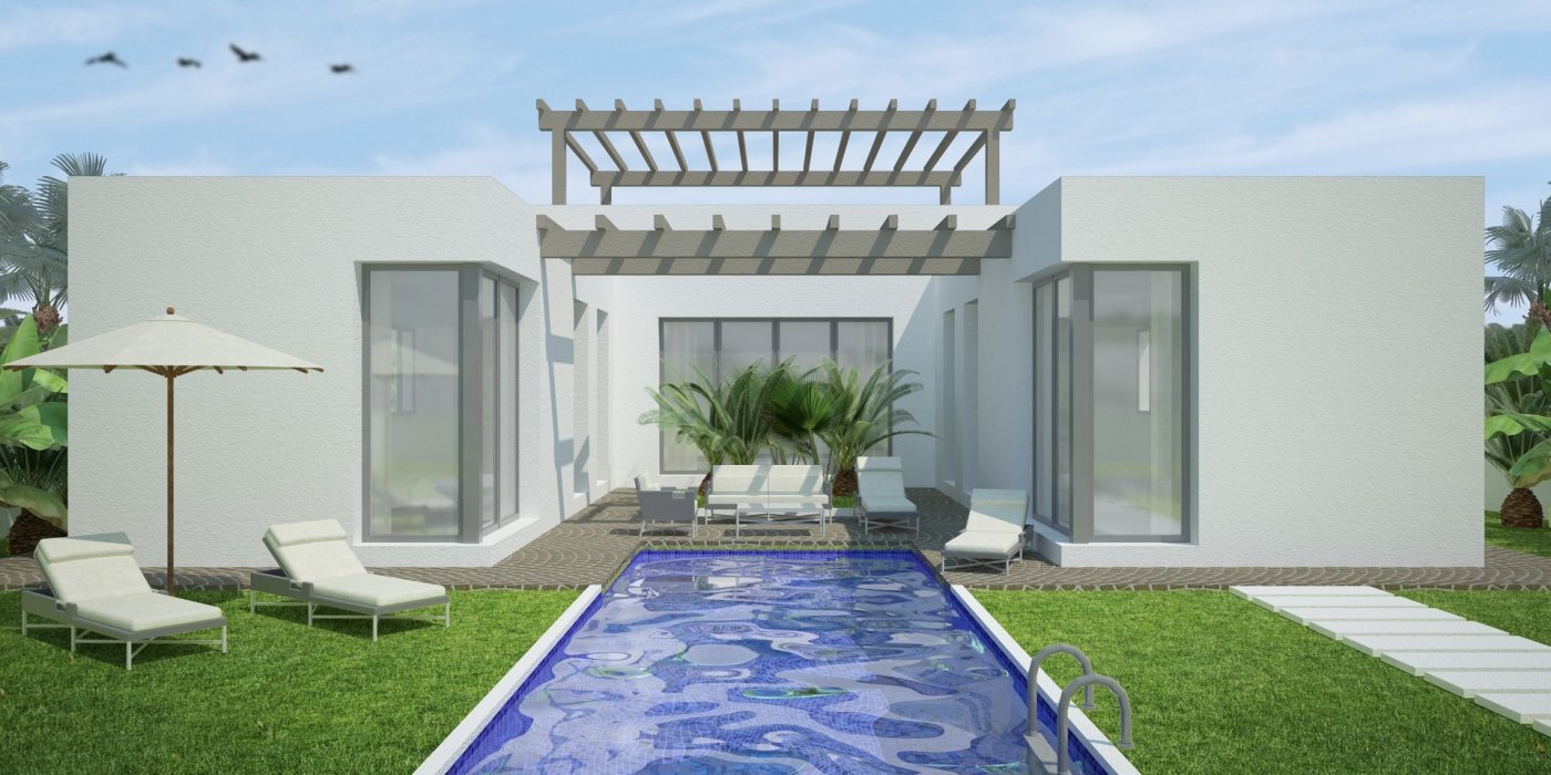 Villa en Benijófar, Alicante, España 3 dormitorios, 156 m2 No. 75474